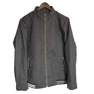 Fort Collins by Indra Men’s Small Handsome Grey Hoodless Midweight Coat Jacket
